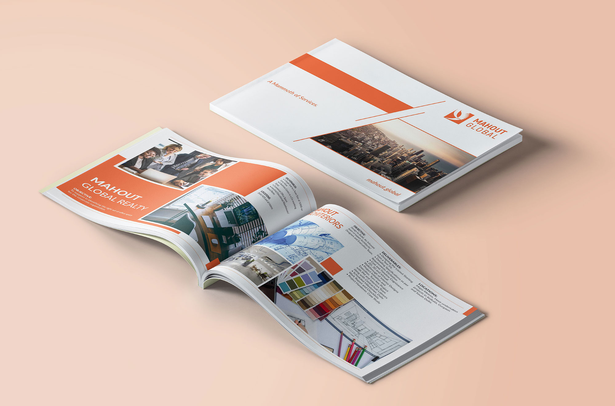 Mahout Global Brochure Design