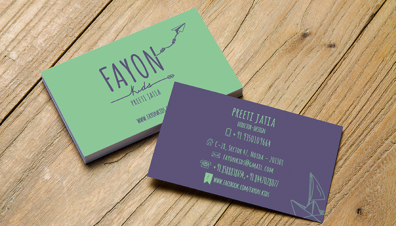 Fayon Kids Logo By Brandeur