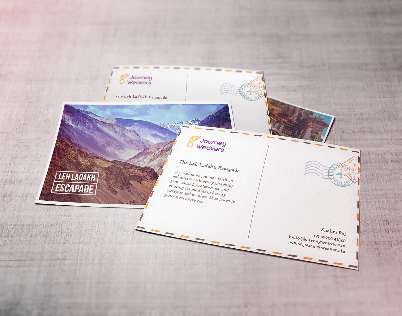Stationery Design Journey Weavers