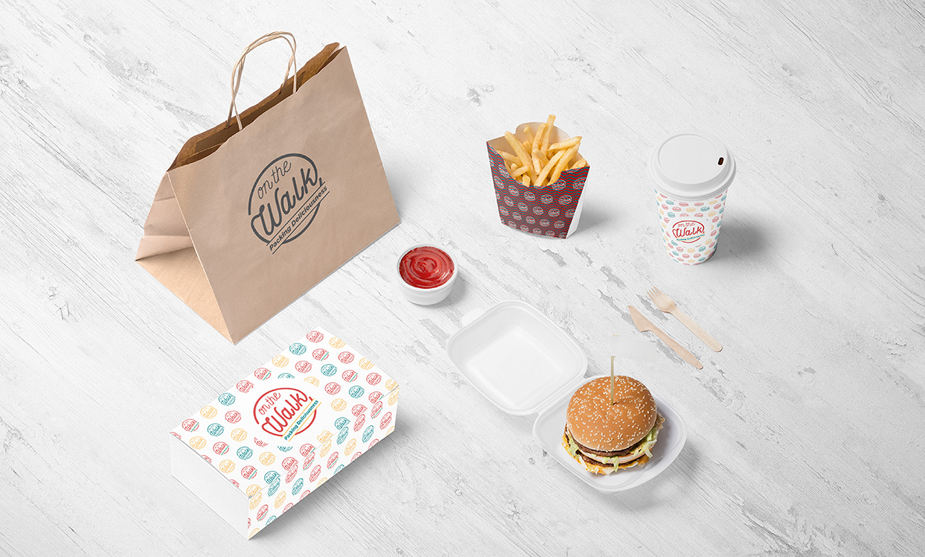 Restaurant Bag Designing By Brandeur